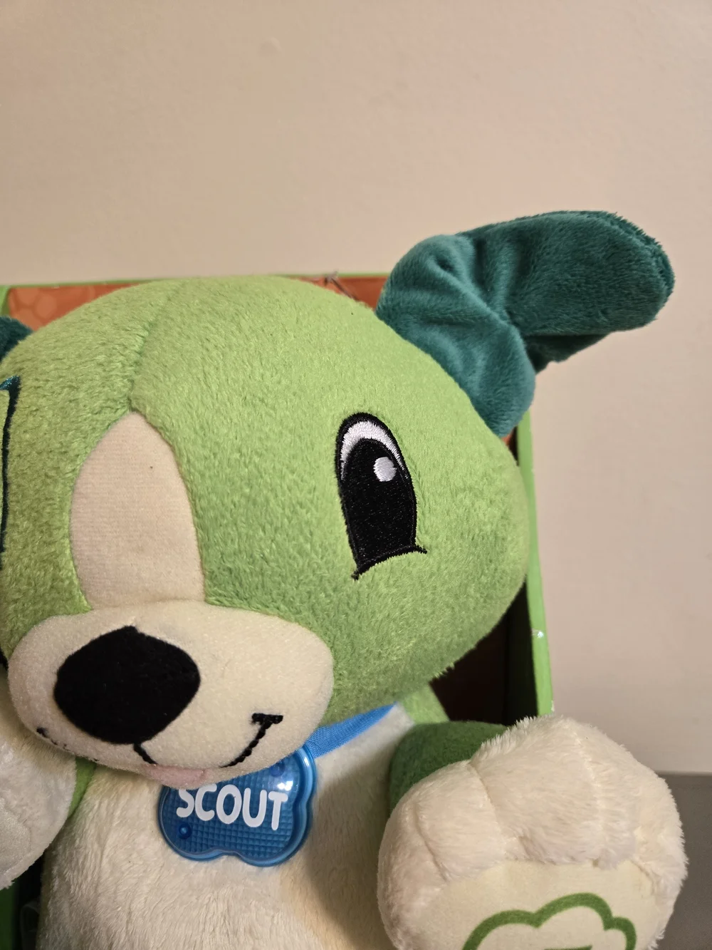 LeapFrog My Pal Scout Interactive Green Puppy Plush Toy
